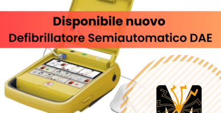 Disponibile nuovo Defibrillatore Semiautomatico DAE