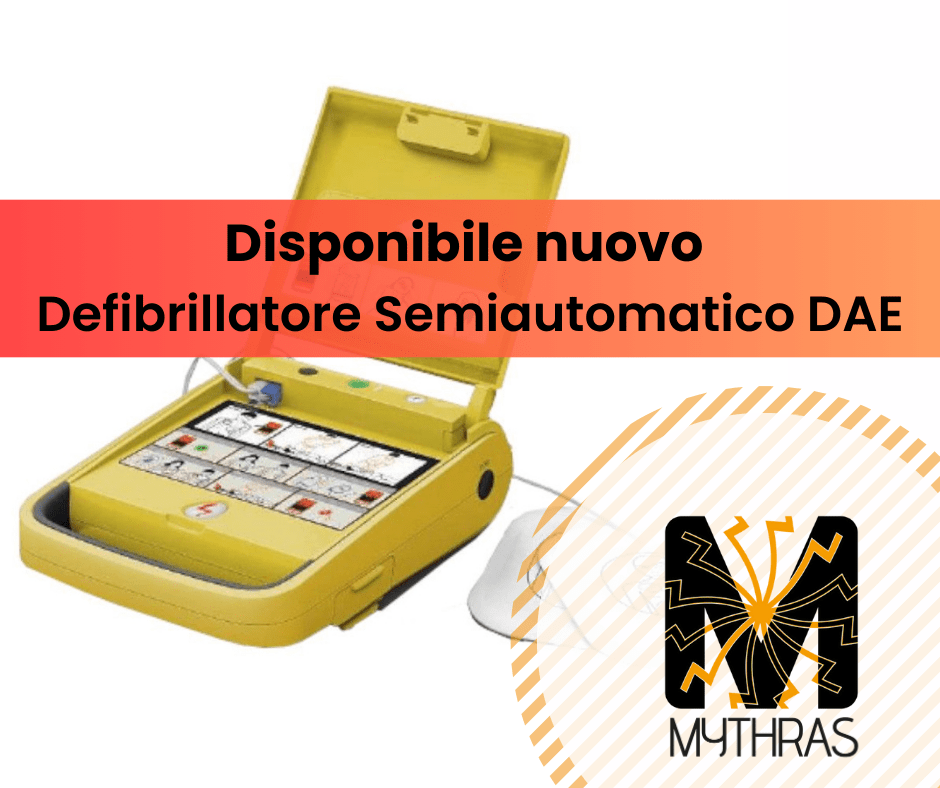 Disponibile nuovo Defibrillatore Semiautomatico DAE